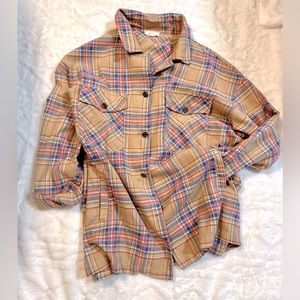 Ott Brand New ADORABLE FLANNEL!!!!